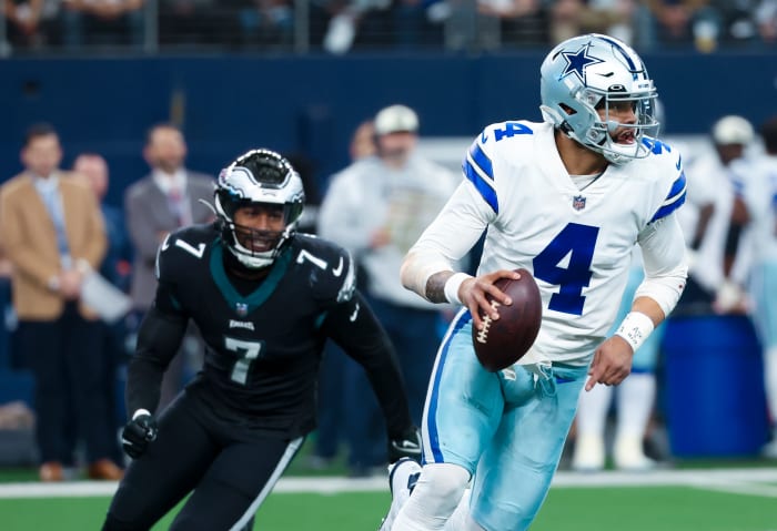 Quarterback Dak Prescott and the Dallas Cowboys still have a chance to pass Haason Reddick and the Philadelphia Eagles in the NFC East and NFC as a whole.